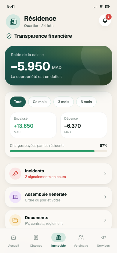Transparence financière